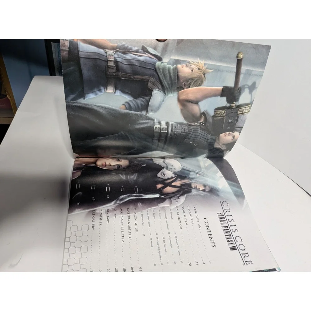 Bradygames Crisis Core Final Fantasy VII Signature Series Strategy Game Guide‎